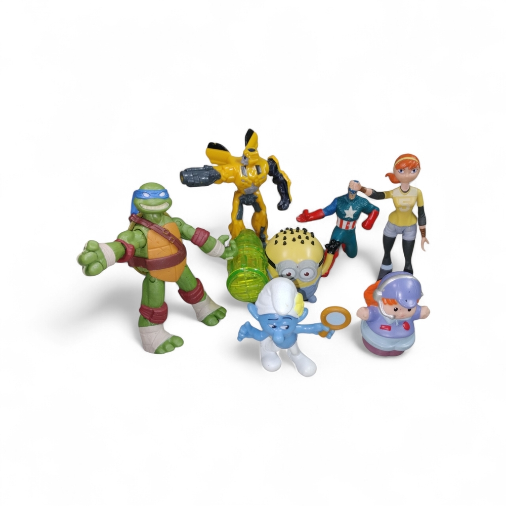 Assorted Action Figures Set for Kids